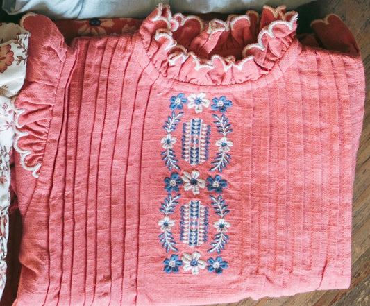 Barboteuse Marie fuchsia - Lali Kids