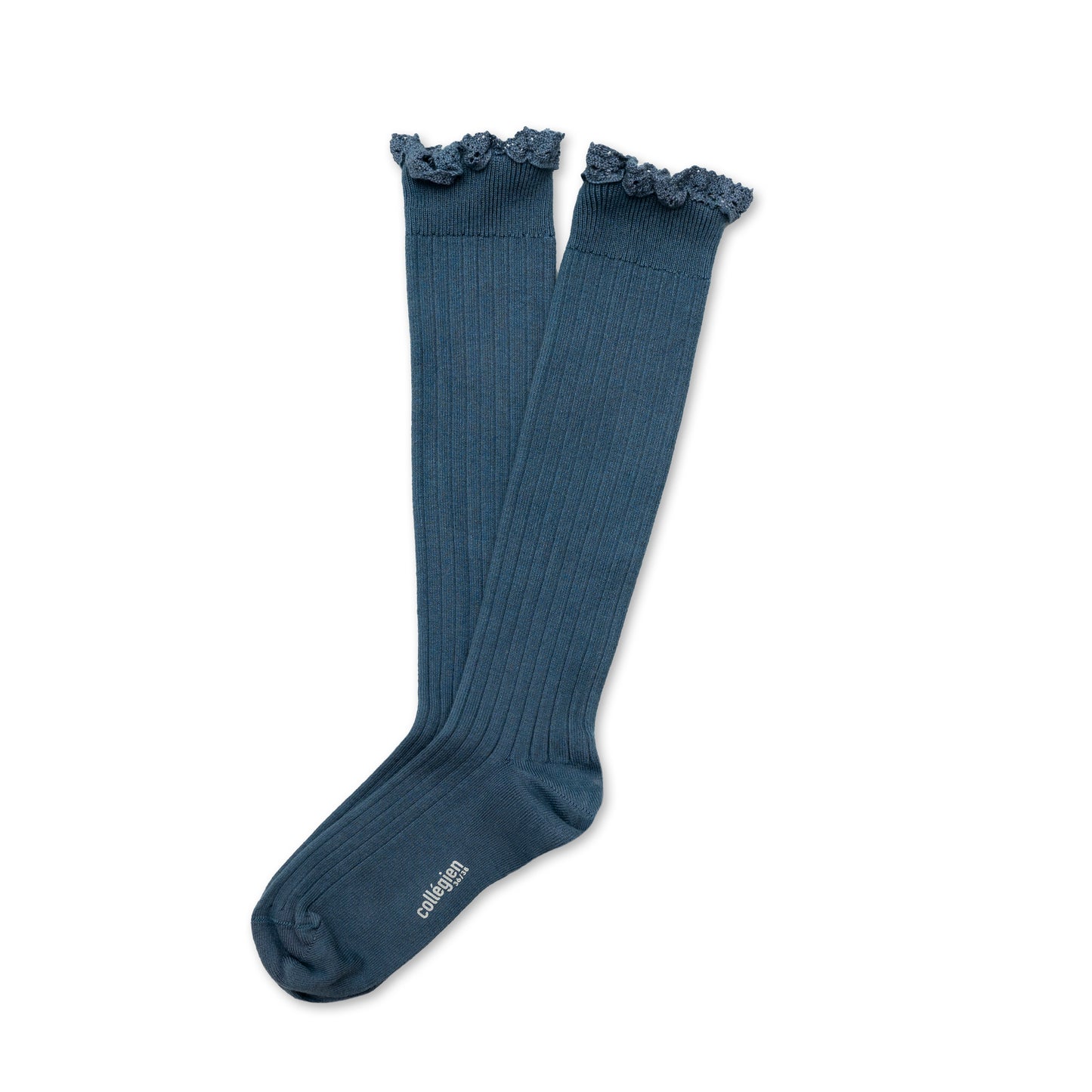 Chaussettes hautes à dentelle - Collégien