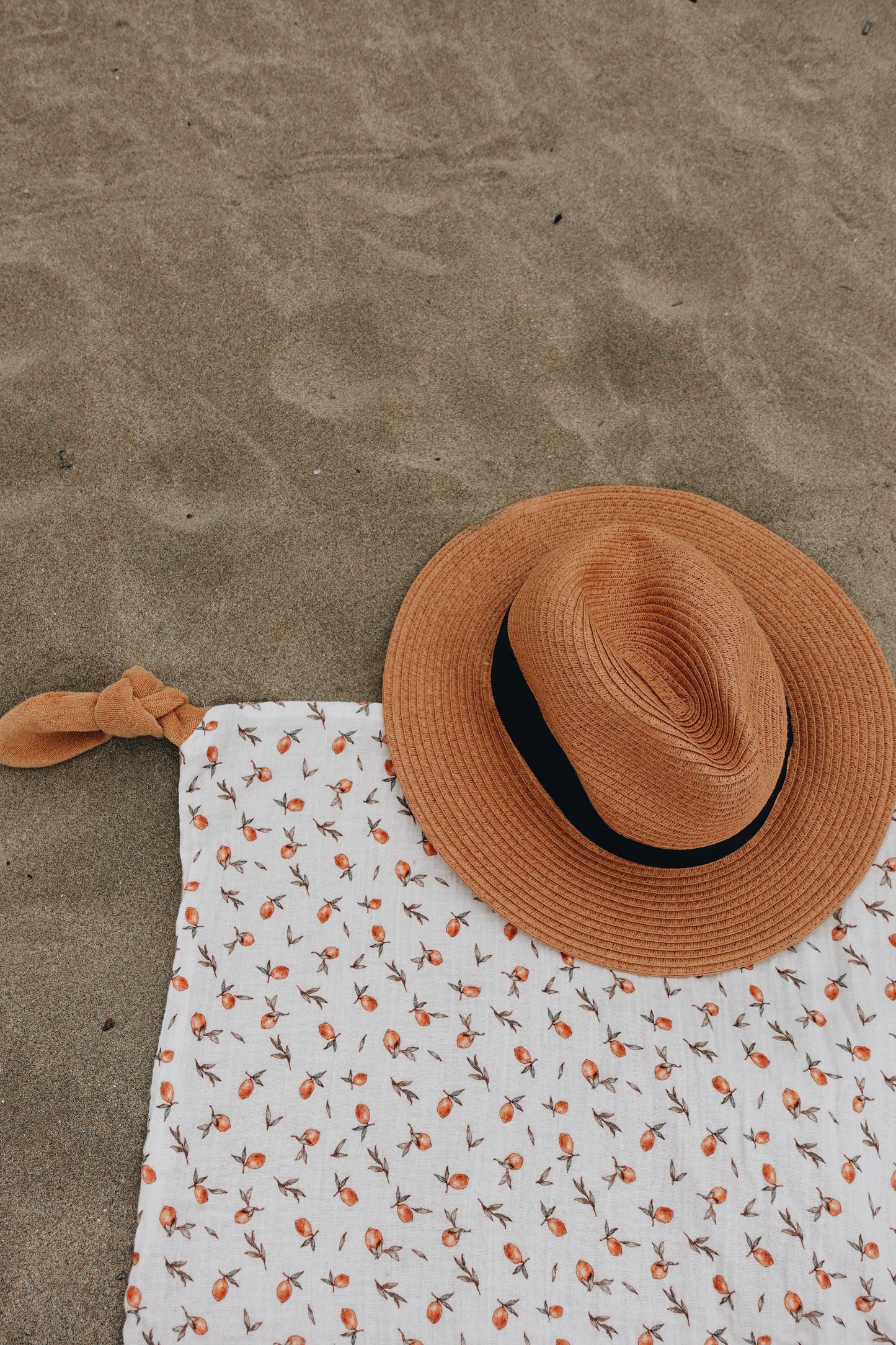 Serviette de plage citrons