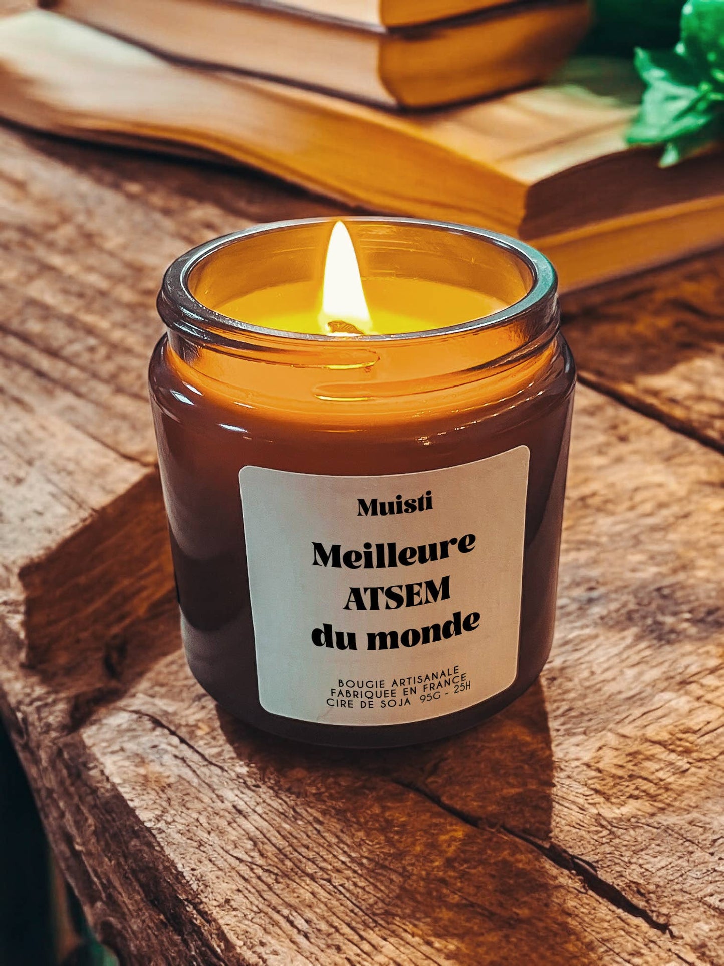 Bougie Parfumée Meilleure ATSEM du monde