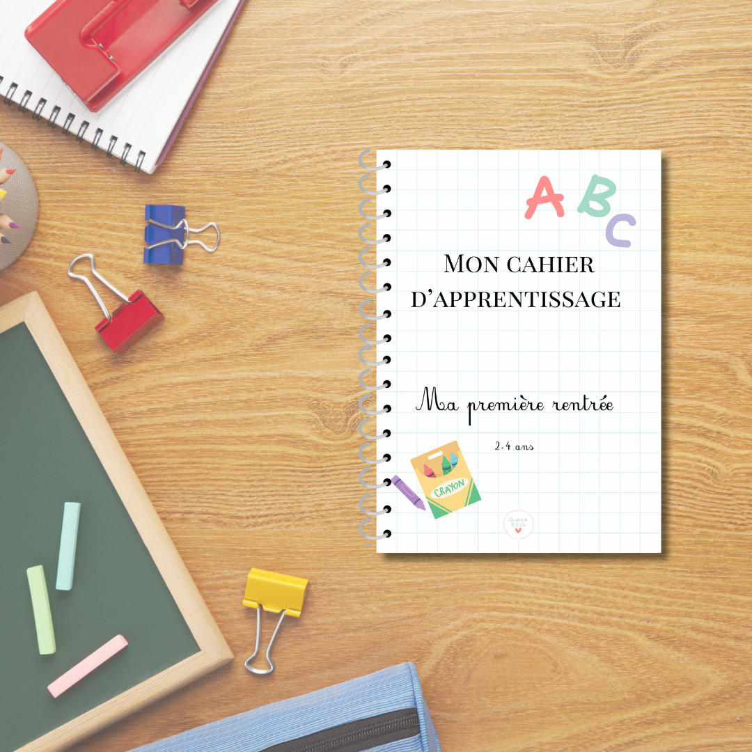 Cahiers d'activités 18 mois - 3 ans