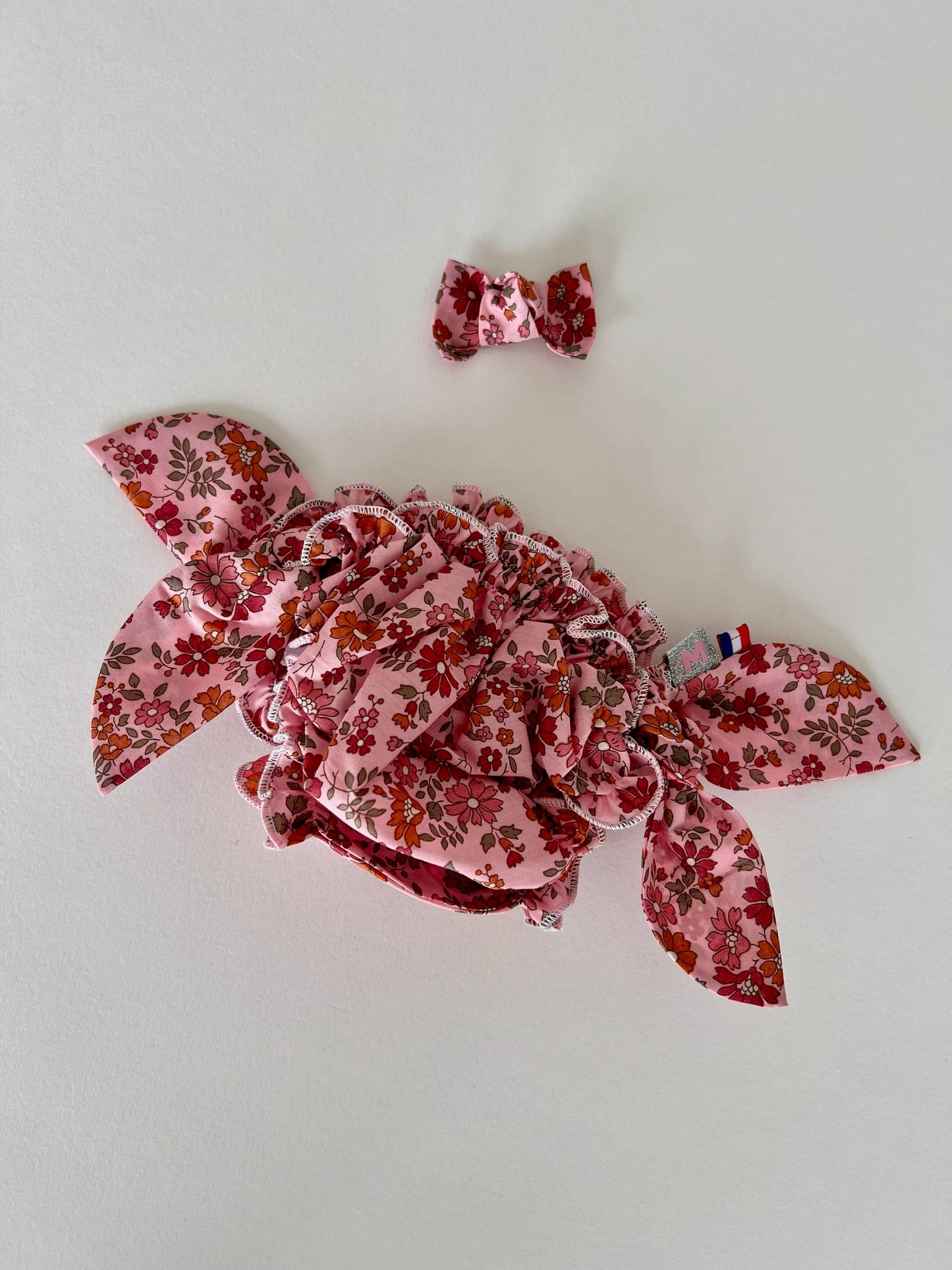 Maillot de bain liberty rose buvard - Matholie