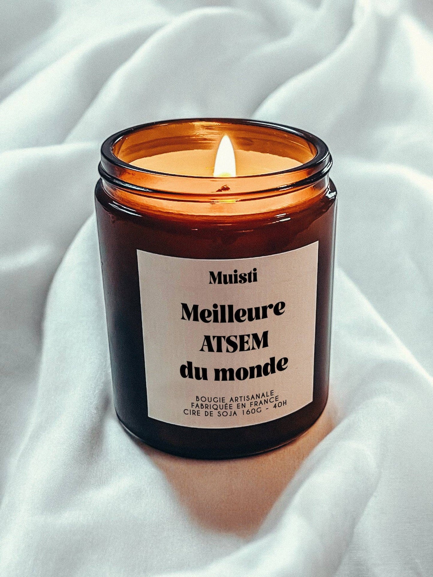 Bougie Parfumée Meilleure ATSEM du monde