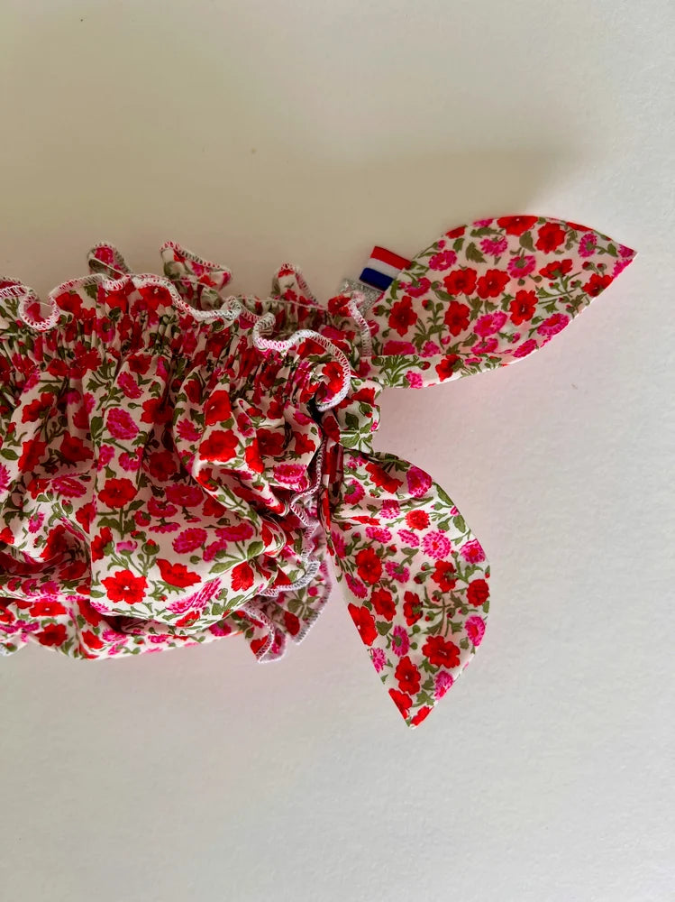 Maillot de bain rose coquelicot - Matholie