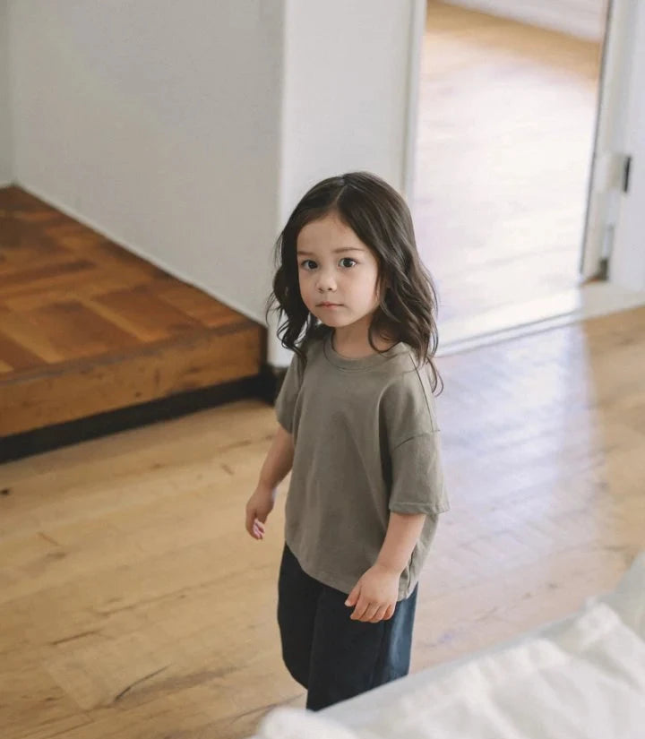 T-shirt uni loose