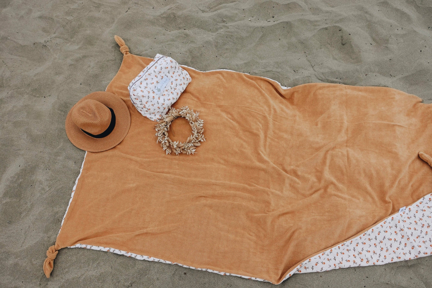 Serviette de plage citrons