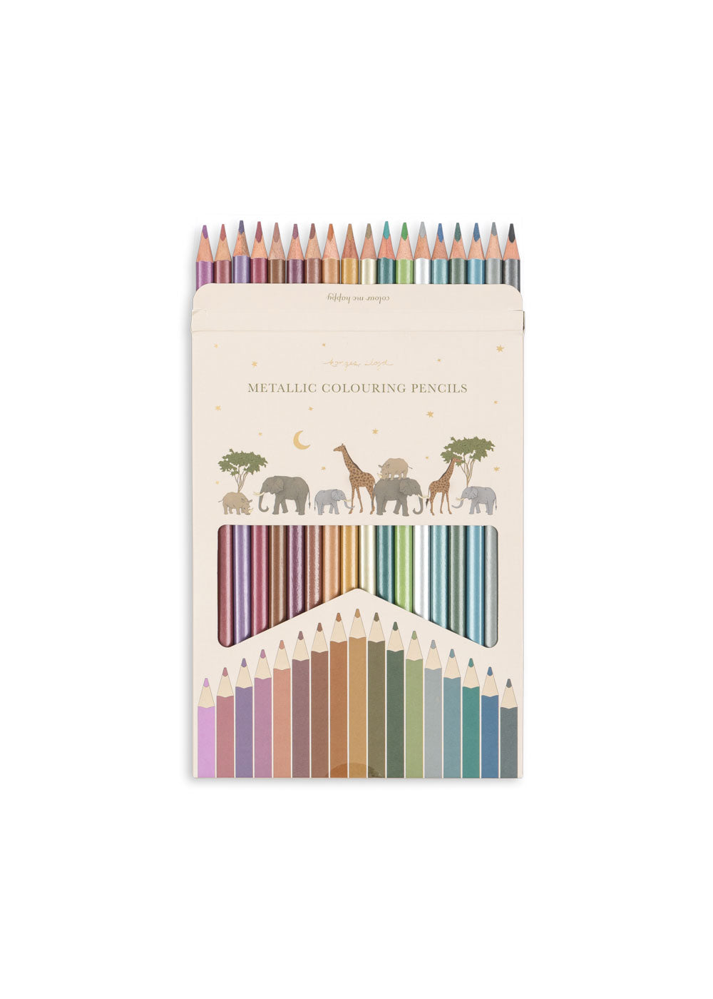 Crayons de couleur métalliques - Konges Sjøld