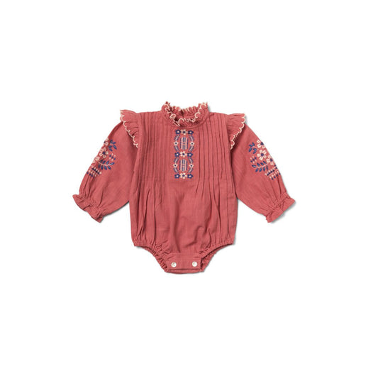 Barboteuse Marie fuchsia - Lali Kids