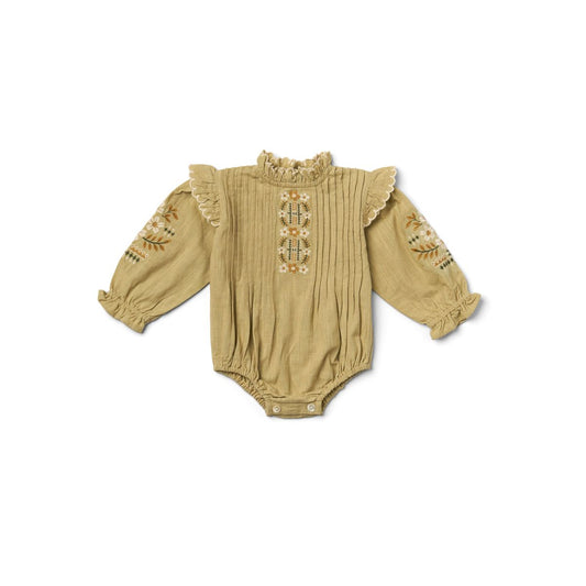 Barboteuse Marie verte - Lali Kids
