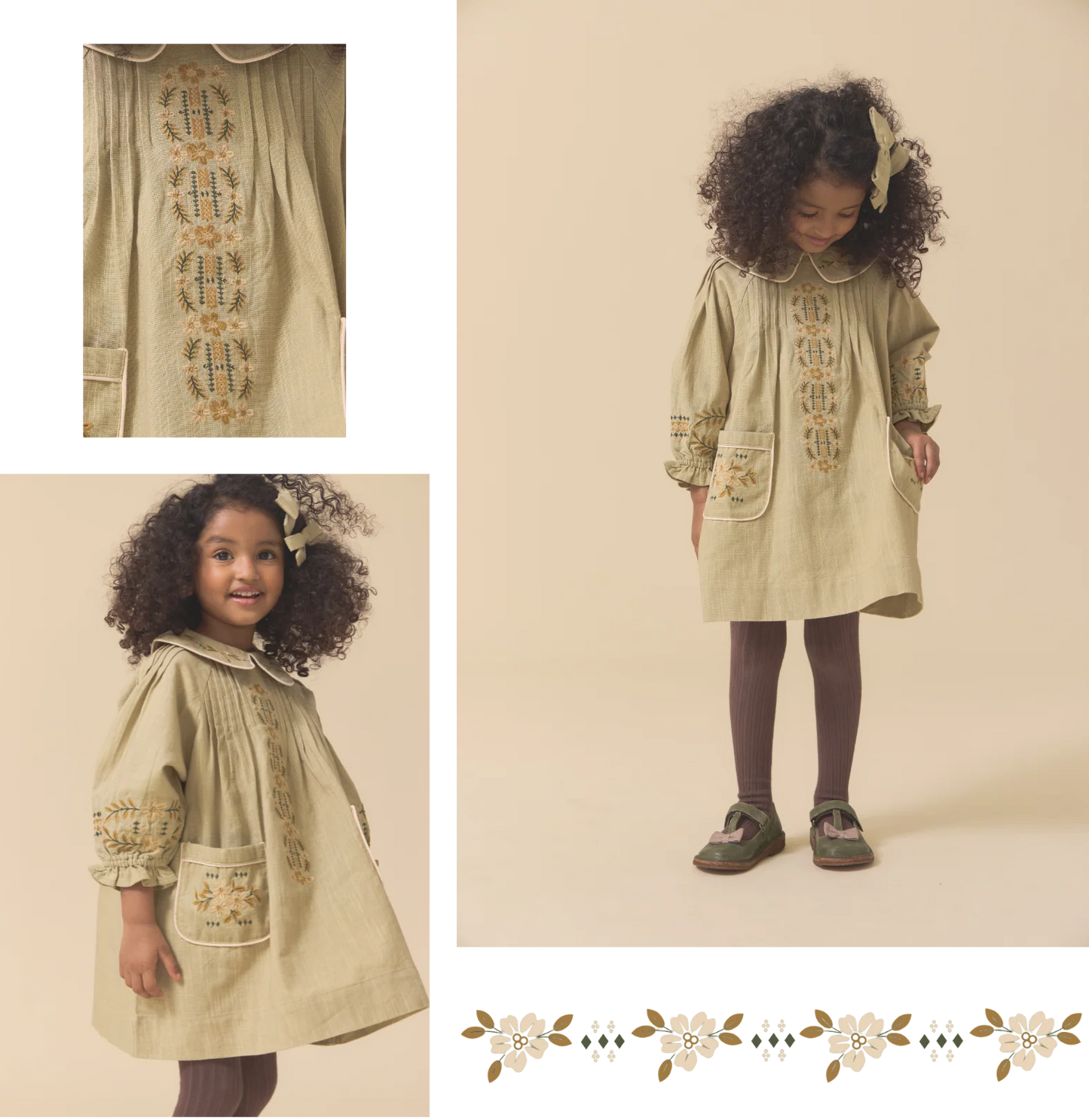 Robe Marie verte- Lali Kids