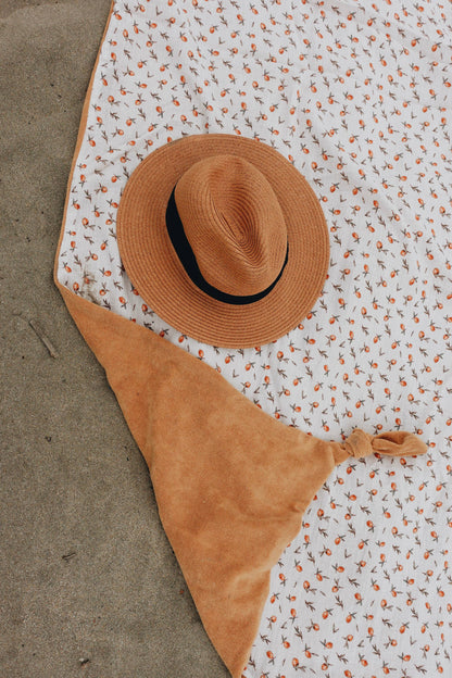 Serviette de plage citrons