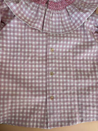 Blouse Venecia rose - Cotton Bel