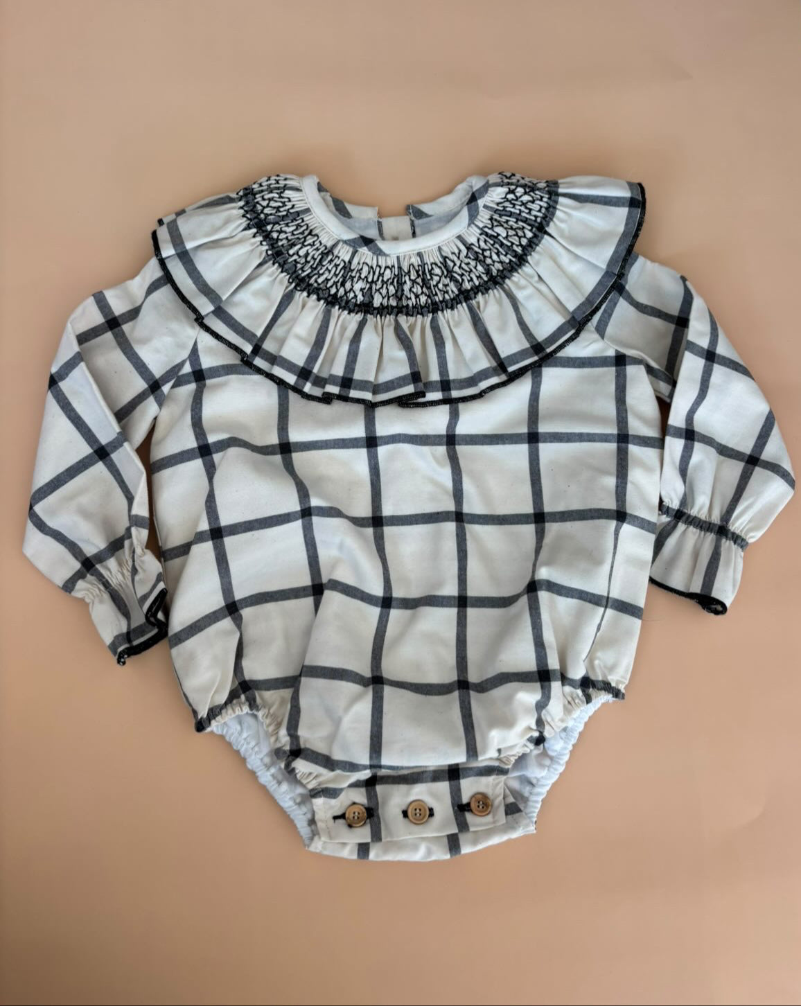 Barboteuse Marsella blanche - Cotton Bel