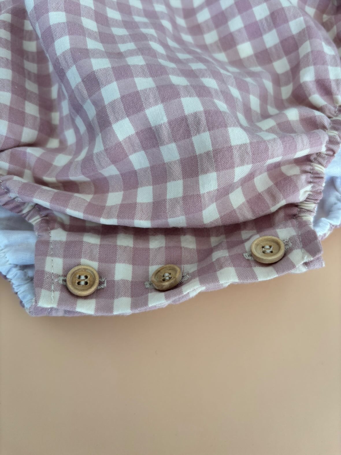 Barboteuse Marsella rose - Cotton Bel