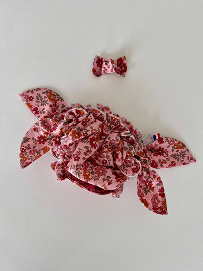 Maillot de bain liberty rose buvard - Matholie