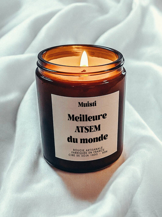 Bougie Parfumée Meilleure ATSEM du monde