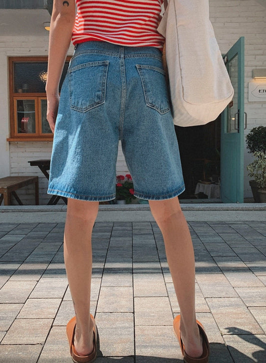 Bermuda en jean