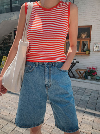 Bermuda en jean