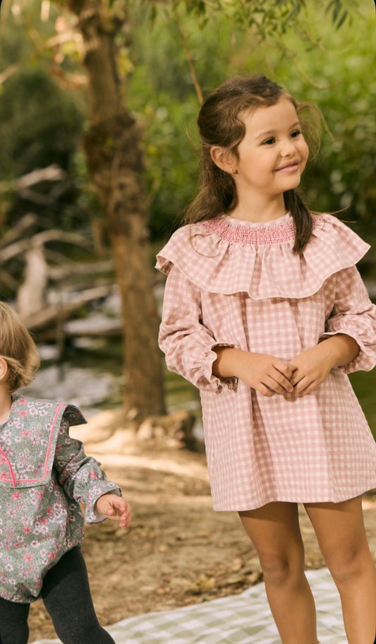 Robe Venecia rose - Cotton Bel