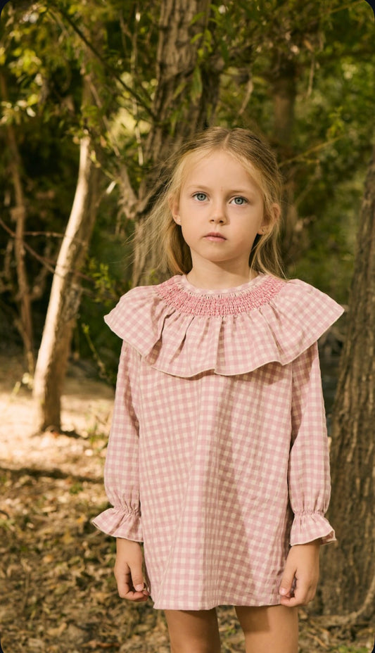 Robe Venecia rose - Cotton Bel