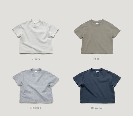 T-shirt uni loose