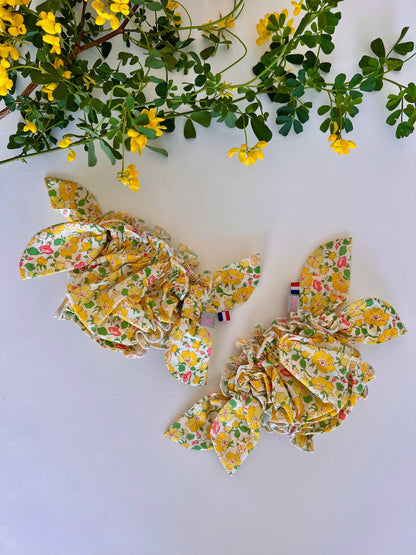 Maillot de bain liberty citron - Matholie