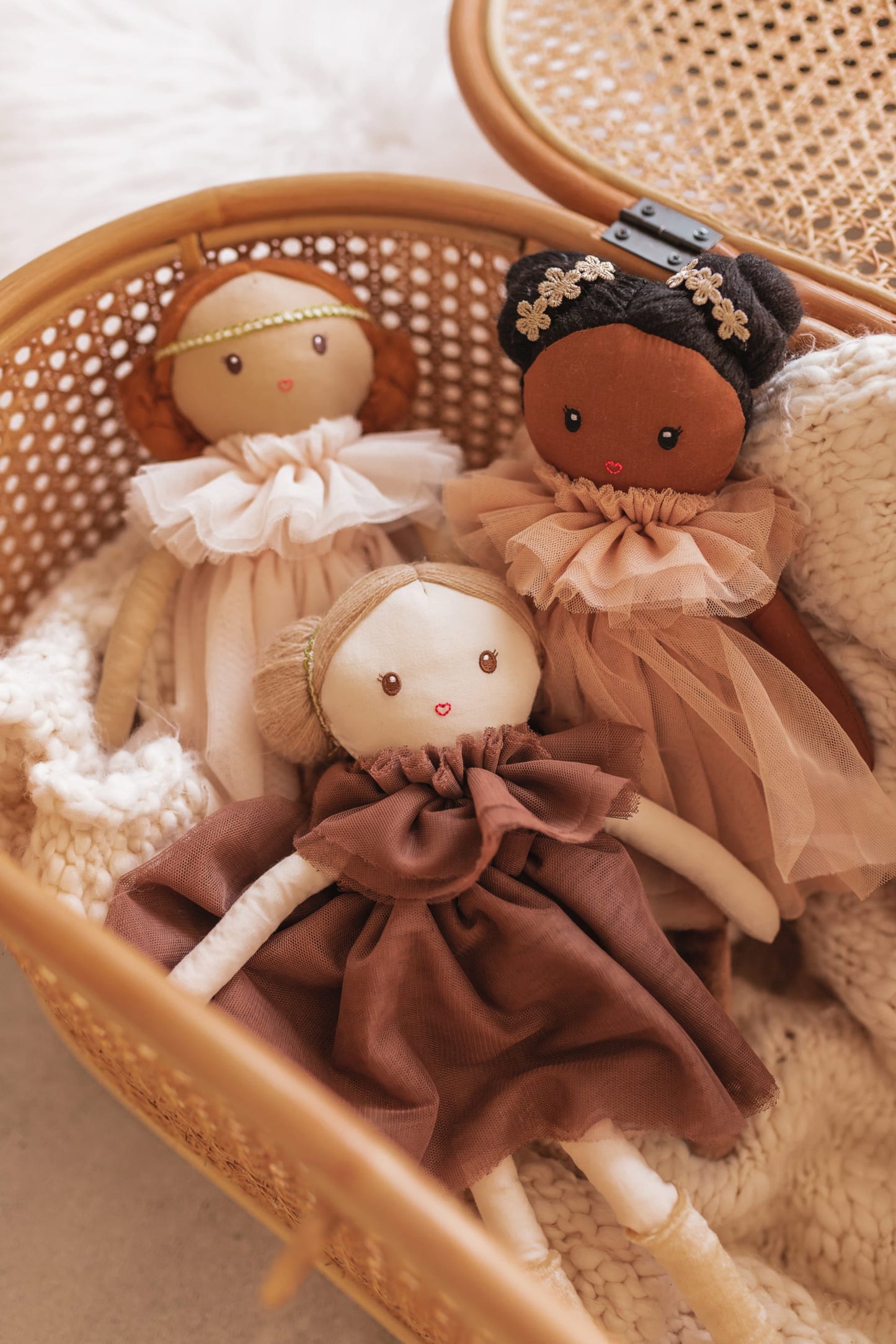 Poupées en coton - Mrs Ertha