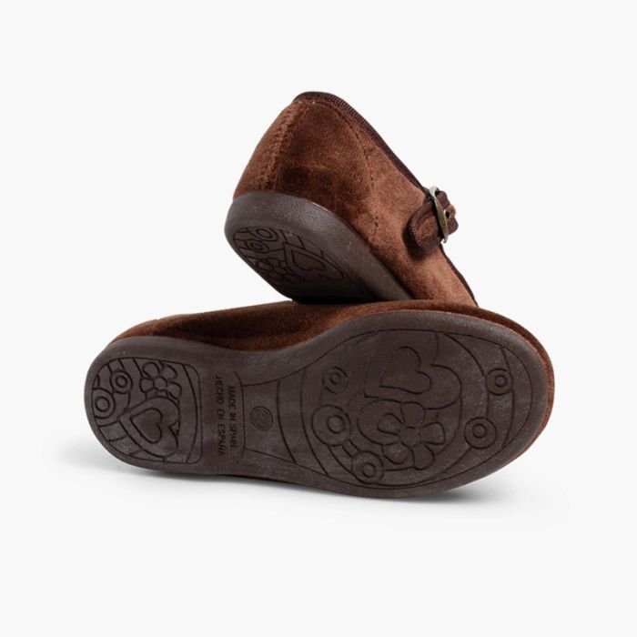 Ballerines en velours à boucle - Pisamonas