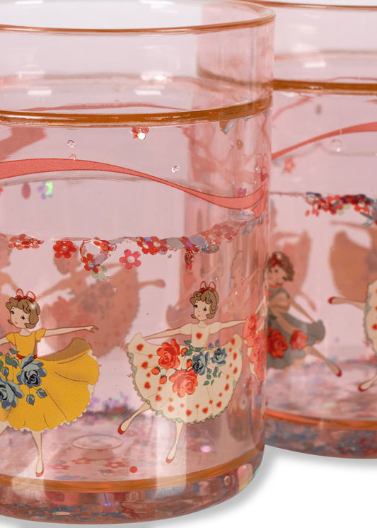 Set de 2 verres pailletés Danseuses - Konges Sjøld